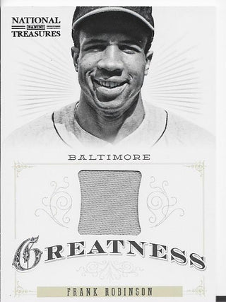 Frank Robinson Panini Jersey Card #8/25