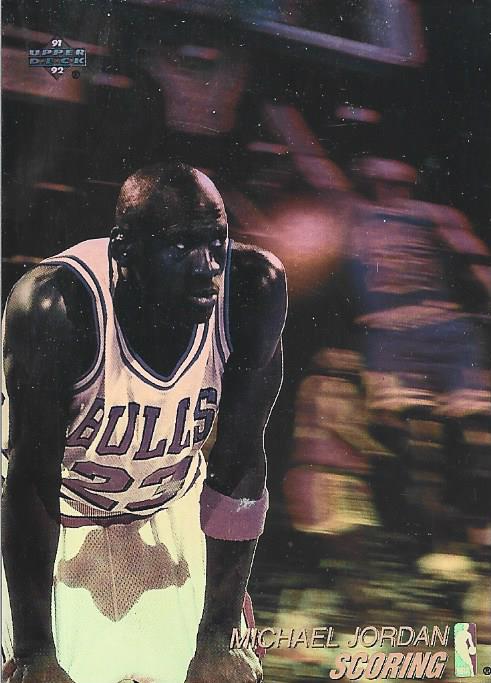 Michael Jordan 1991 Upper Deck Card