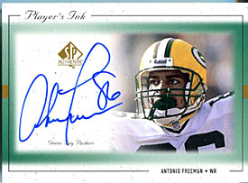 Antonio Freeman Autographed / Signed 1999 Upper Deck Sp Card