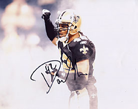 Darren Sharper Autographed / Signed New Orleans Saints Football 8x10 Photo