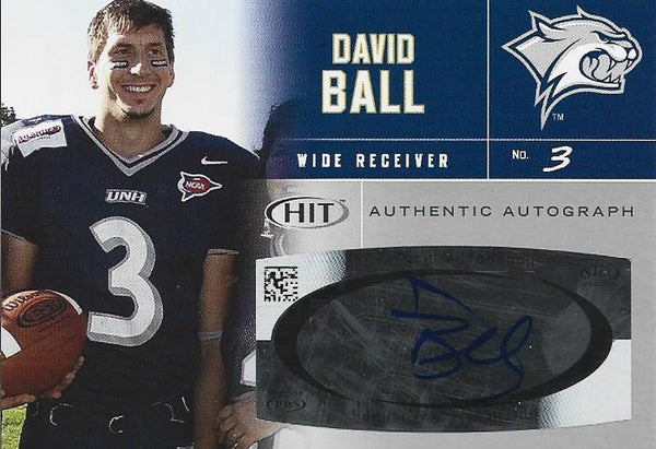 David Ball Autographed Sage Card