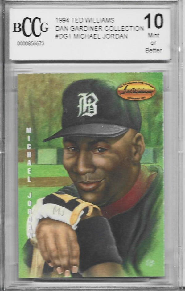 Michael Jordan 1994 Ted Williams Dan Gardiner Collection Card- BECKETT