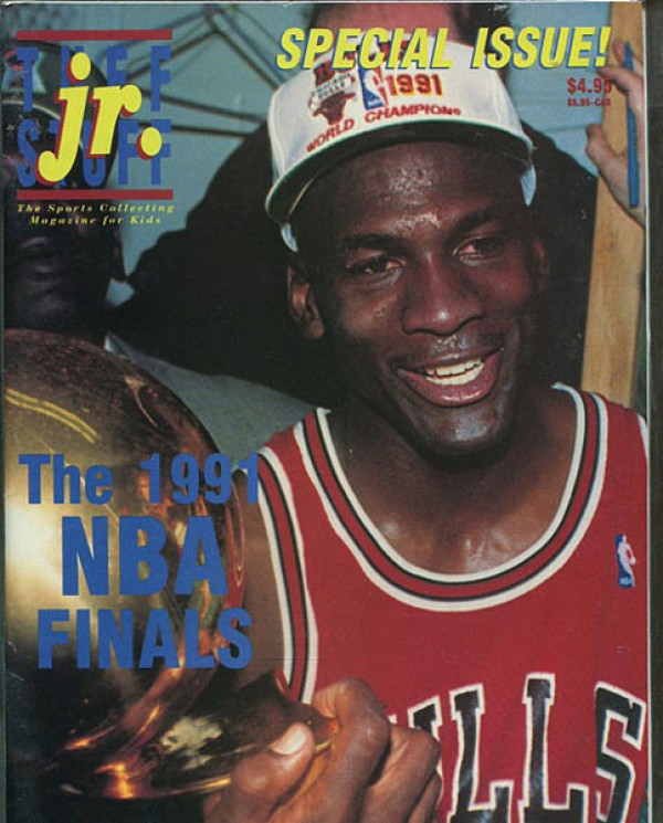 Michael Jordan 1991 Tuff Stuff Jr. Magazine