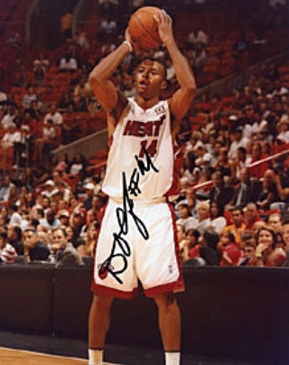 Danquan Cook Autographed / Signed Miami Heats Basketball 8x10 Photo