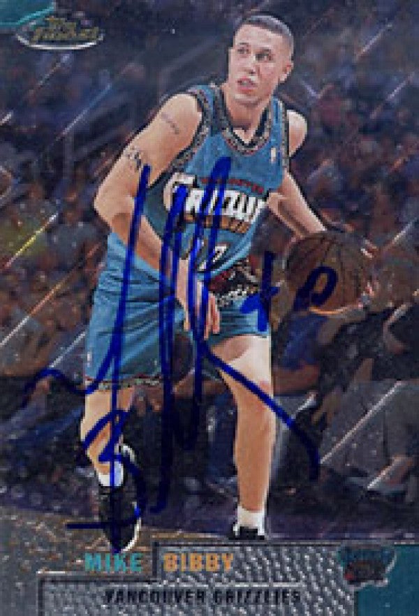Mike Bibby Autographed / Signed 1999 Topps No.35 Basketball Card