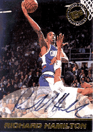 Richard Hamilton Autograph/Signed 1999 Press Pass Card