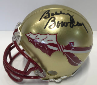Bobby Bowden Autographed Florida State University Mini Helmet (JSA)