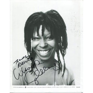 Whoopi Goldberg Autographed/Signed 8x10 Photo