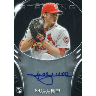 Shelby Miller Autographed 2013 Bowman Sterling Card