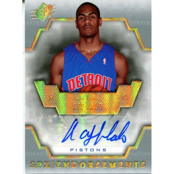 Aaron Afflalo Autographed 2007-2008 Upper Deck SPx Card