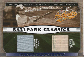 Paul Molitor Fleer Jersey/ Stadium Seat Card