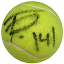 Taylor Dent Autographed / Signed Tennis Ball