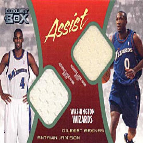 Antawn Jamison & Gilbert Arenas 2005 Topps Luxury Box Card