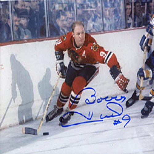 Bobby Hull Autographed/Signed 8x10 Photo