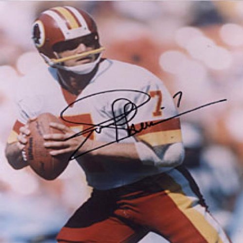 Joe Theismann Autographed / Signed 8x10 Washington Redskins Photo