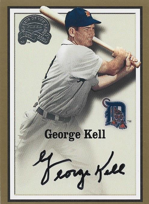 George Kell Autographed Fleer 2000 Card