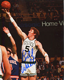 Bill Walton Autographed 8x10 Basketball Photo