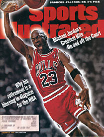 Michael Jordan Unsigned Sports Illustrated 1998