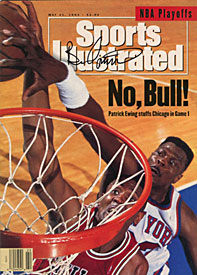 Bill Cartwright Autographed / Signed Sports Illustrated - May 31 1993