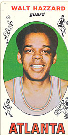 Walt Hazzard Topps 1969-70 Basketball Rookie Card