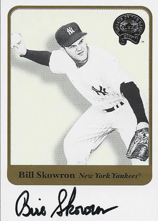 Bill Skowron 2001 Autographed Fleer Card