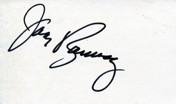 Jack Ramsey Autographed / Signed 3x5 Card