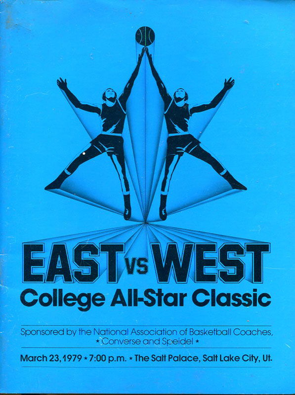 1979 East Vs. West College All-Star Classic Program