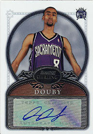 Quincy Douby Signed 2007 Topps Bowman Sterling Rookie Card
