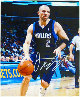 Jason Kidd Autographed / Signed Dalls Mavericks 16x20 Photo