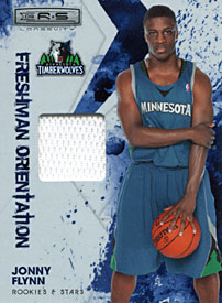 Jonny Flynn 2009 Panini No.5 231 of 299 Minnesota Timberwolves Basketball Card