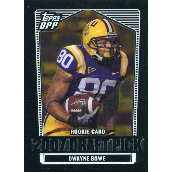 Dwayne Bowe Unsigned 2007 Topps DPP Rookie Card