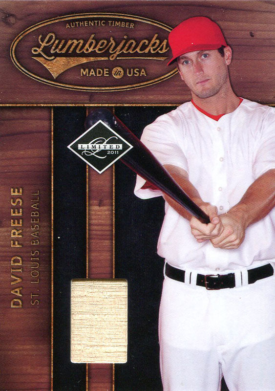 David Freese Unsigned 2012 Limited Bat Card