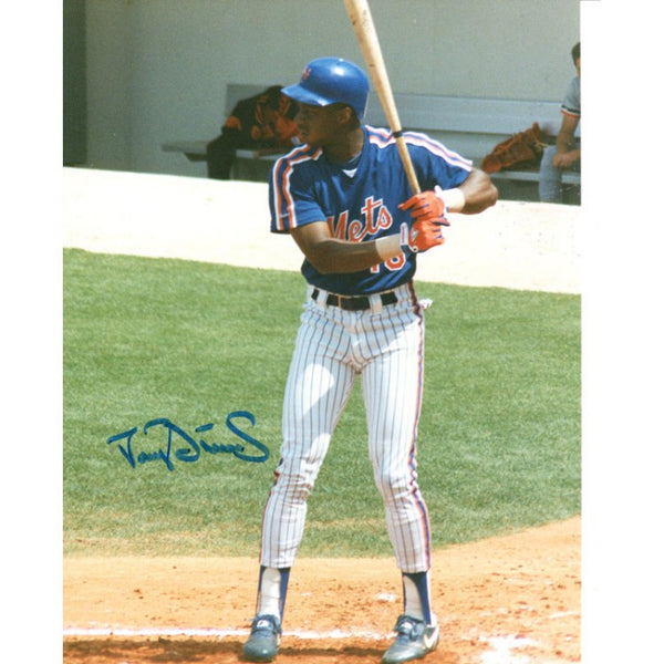 Darryl Strawberry Autographed 8x10 Baseball Photo