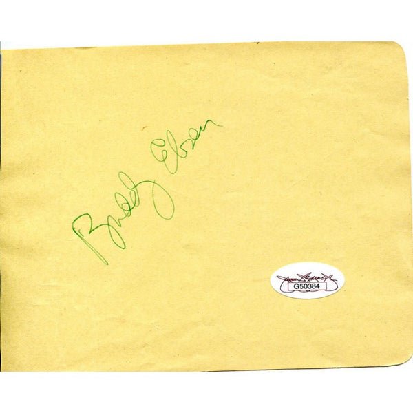 Buddy Ebsen Autographed 5x7 Paper Sheet