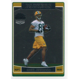 Greg Jennings Unsigned 2006 Topps Chrome Special Edition Rookie Card