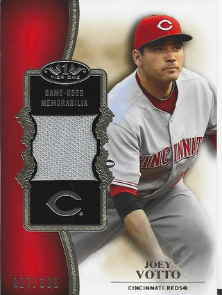 Joey Votto 2013 Topps All-Star Stiches Jersey Card #ASRJVO