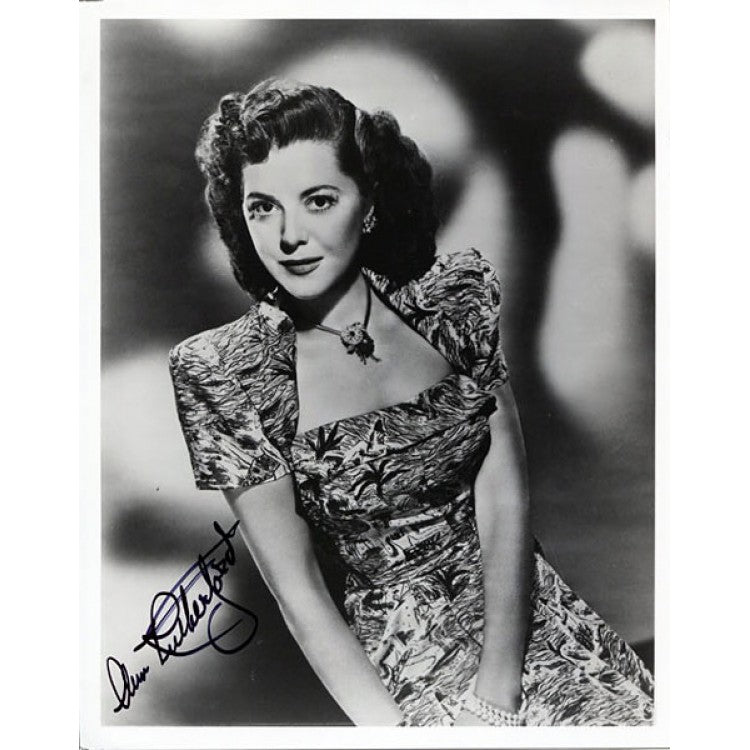 Ann Rutherford Autographed / Signed 8x10 Photo | Hollywood Collectibles