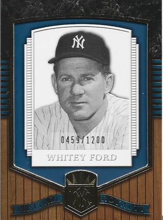 Whitey Ford Upper Deck Card #459/1200