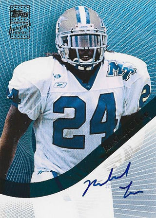Reshard Lee Autographed Topps Card