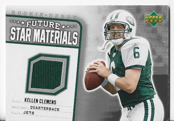 Kellen Clemens 2006 Upper Deck #FSM-KC Rookie Jersey Card