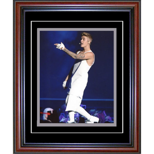 Justin Bieber Unsigned Framed 8x10 Photo