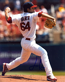 Jaime Garcia Autographed / Signed Pitching 8x10 Photo