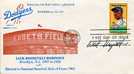 Whit Wyatt Autographed First Day Cover