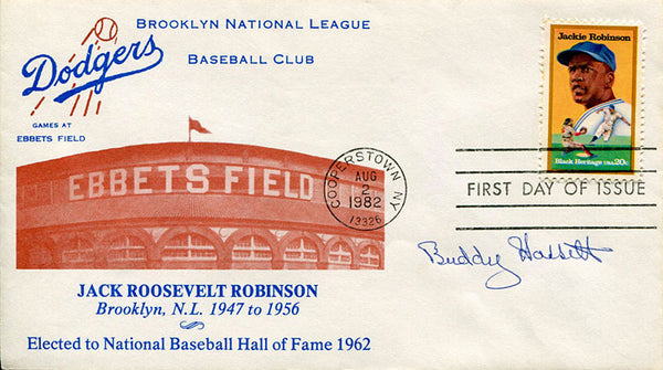 Buddy Hassett Autographed First Day Cover