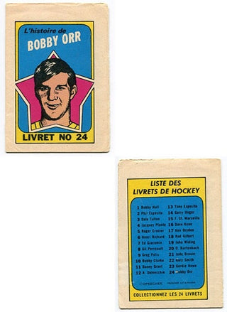 The Bobby Orr Story Mini Full Color Booklet (Canadian Version)
