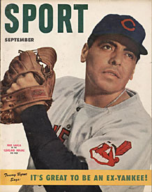 Sport Magazine - Mike Garcia Cleveland Indians Cover - September 1952