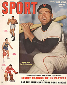 Sport Magazine - Alvin Dark New York Giants - February 1955