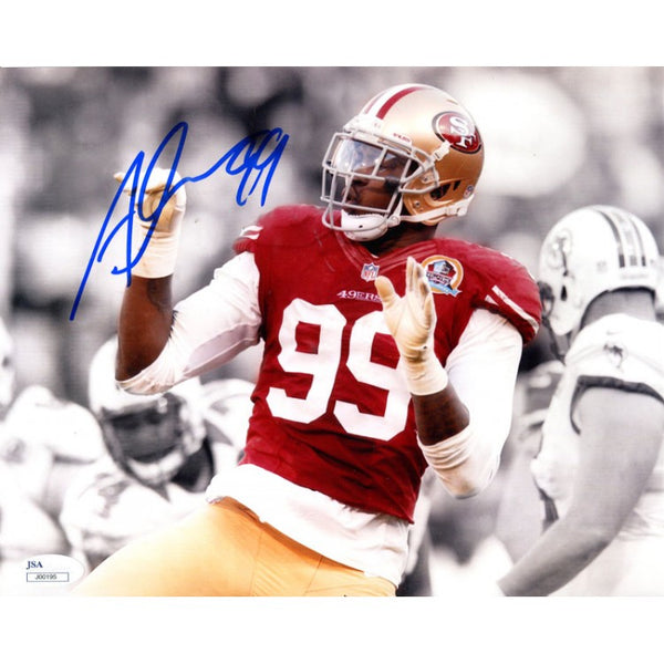 Aldon Smith Autographed 8x10 Photo (JSA)