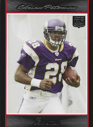 Adrian Peterson 2007 Bowman Rookie Card