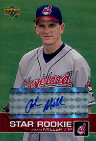 Adam Miller Autographed / Signed 2003 UpperDeck No.P8 Baseball Rookie Card